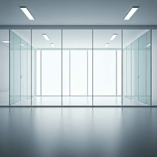 Architectural modern office space